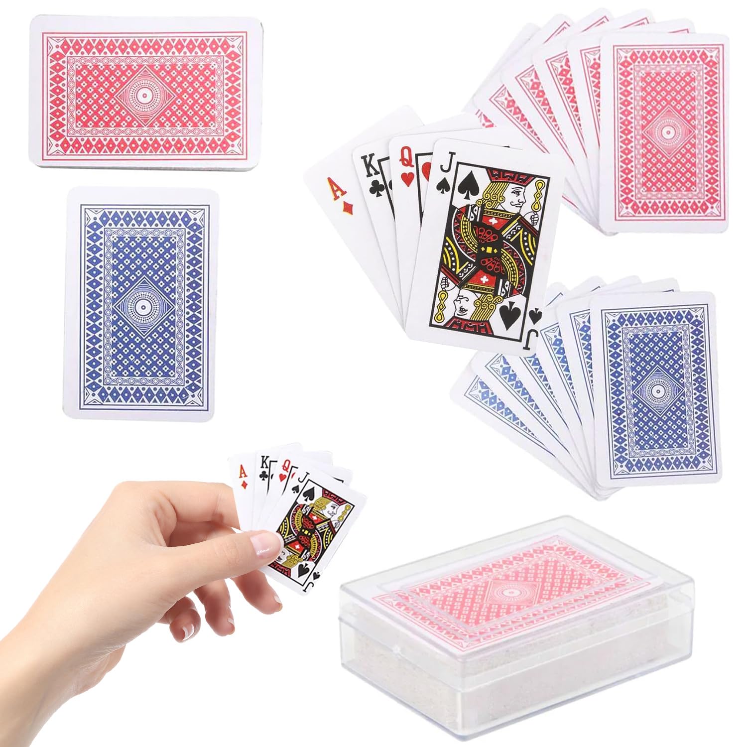 PLAYING CARDS PLATE 3枚セット Amazon.com: The Dreidel Company Playing Cards Deck, 2.25 Inch x